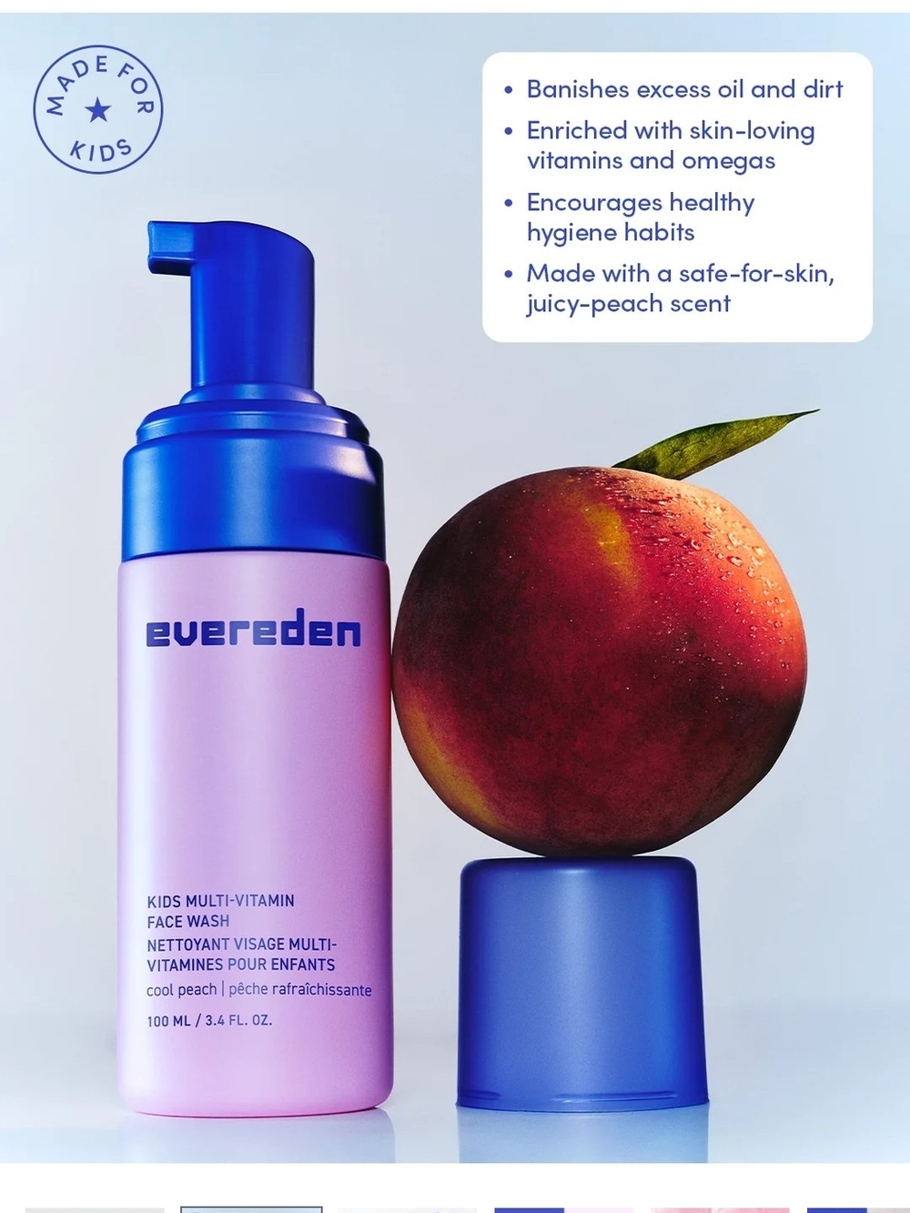 Evereden Kids Multi-Vitamin Face Wash